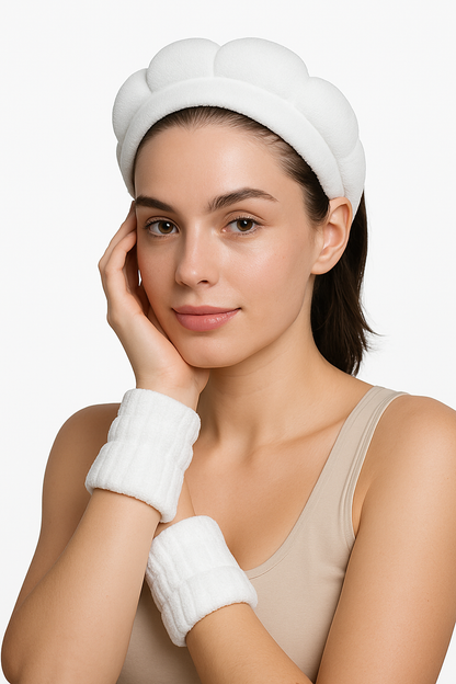 Spa Headband with Wristband