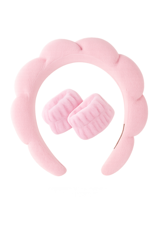 Spa Headband with Wristband